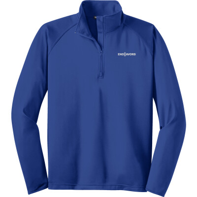 Tall Sport-Wick Stretch 1/4-Zip Pullover