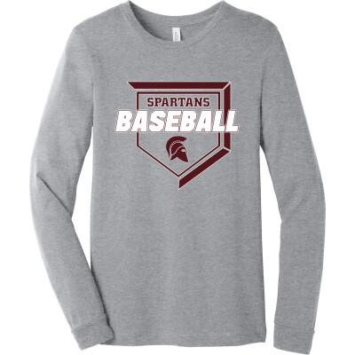 Bella+Canvas Unisex Heather CVC Long Sleeve Tee