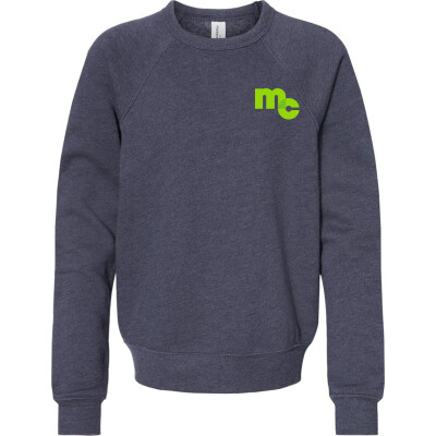 BELLA CANVAS Youth Sponge Fleece Crewneck Sweatshirt - BC3901Y (DTF)