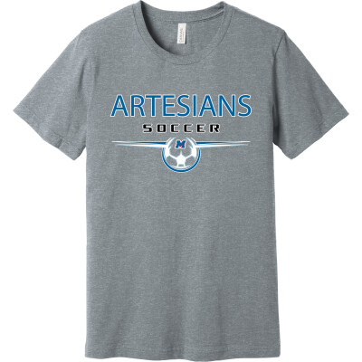 Bella+Canvas Unisex Heather CVC Short Sleeve Tee