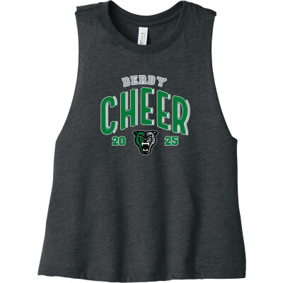 Bella+Canvas Women’s Racerback Cropped Tank