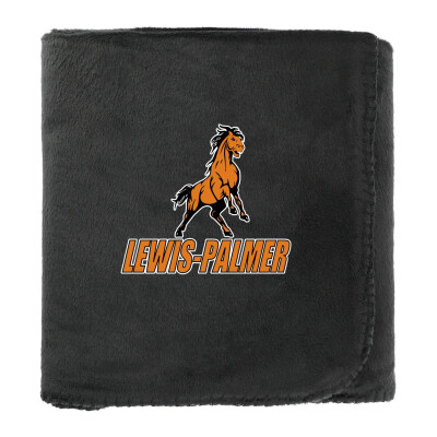 100% Recycled PET Fleece Blanket with RPET Pouch