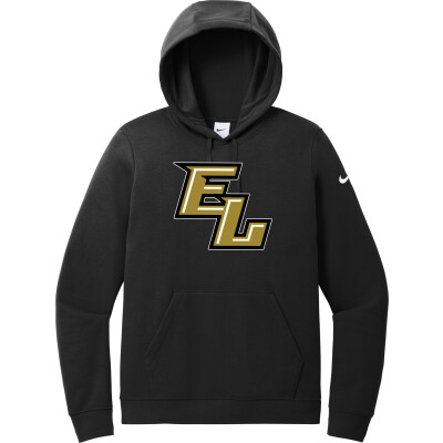 Nike Women's Club Fleece Sleeve Swoosh Pullover Hoodie