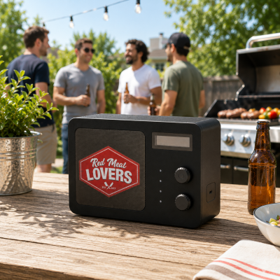 RED MEAT LOVERS Rupt Soundview - 15W Speaker With Digital Display