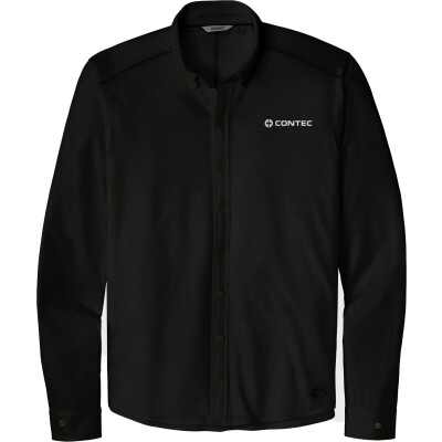 OGIO Code Stretch Long Sleeve Button-Up