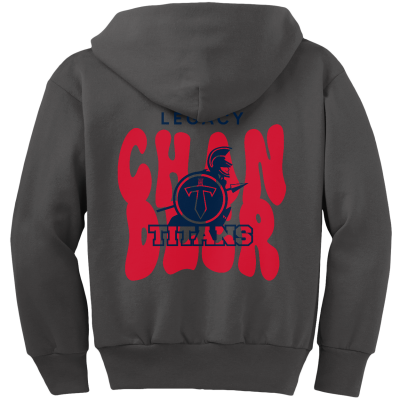 Youth Core Fleece Full-Zip Hooded Sweatshirt