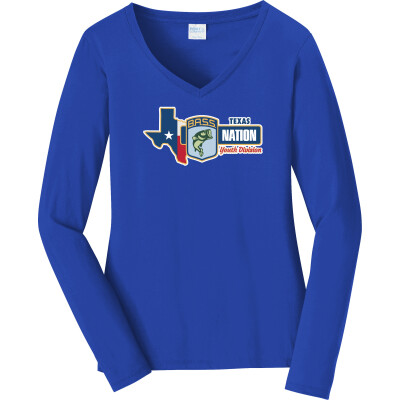 Women's Long Sleeve Fan Favorite V-Neck Tee