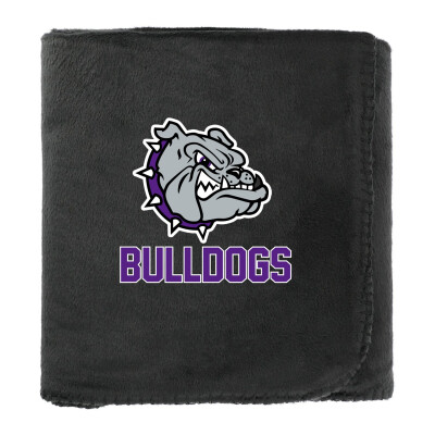 100% Recycled PET Fleece Blanket with RPET Pouch