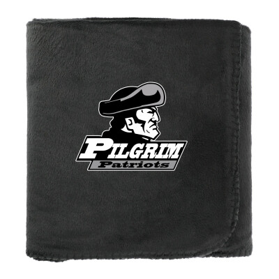 100% Recycled PET Fleece Blanket with RPET Pouch