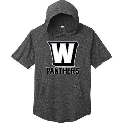 Tri-Blend Wicking Short Sleeve Hoodie