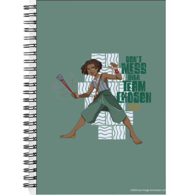 Don't Mess With Team Chosen Spiral Bound 6x8 Notebook