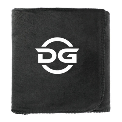 100% Recycled PET Fleece Blanket with RPET Pouch