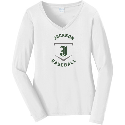 Women's Long Sleeve Fan Favorite V-Neck Tee