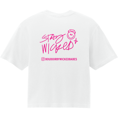 WICKED BABES MID LENGTH HEAVYWEIGHT BOXY T-SHIRT