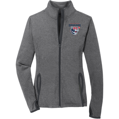 Women's Sport-Wick Stretch Contrast Full-Zip Jacket