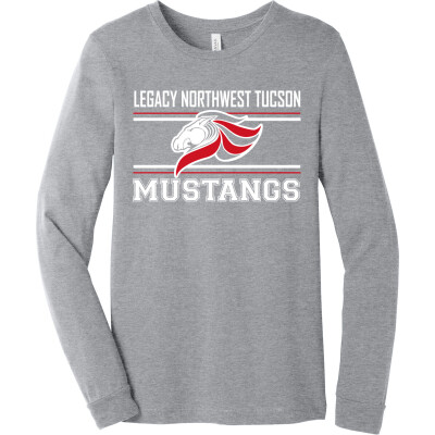 Unisex Heather CVC Long Sleeve Tee