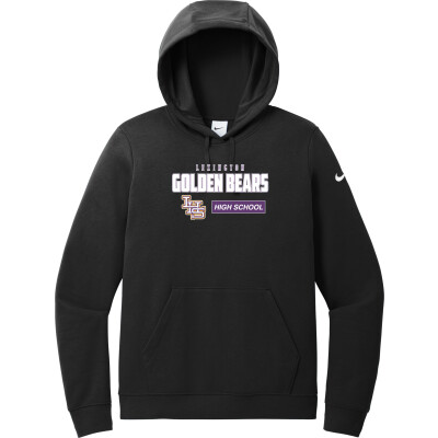 Nike Women's Club Fleece Sleeve Swoosh Pullover Hoodie
