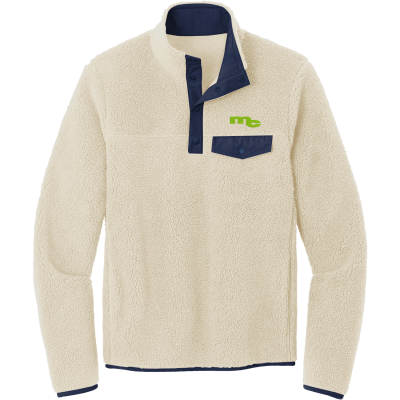 PORT AUTHORITY Camp Fleece Snap Pullover - F140 (EMB)