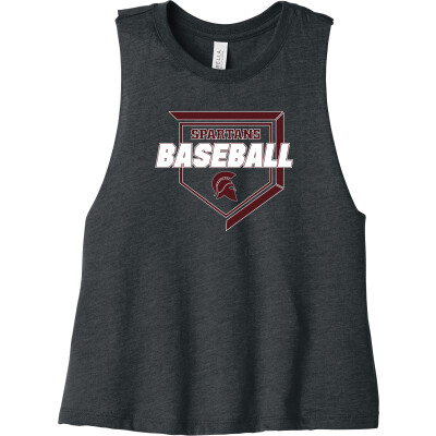 Bella+Canvas Women’s Racerback Cropped Tank