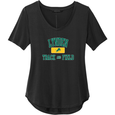 Women's Stretch Jersey Relaxed Scoop Tee