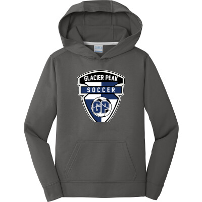 Youth Performance Fleece Pullover Hooded Sweatshirt