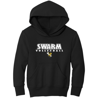 Swarmside Volleyball Club Youth Core Fleece Pullover Hooded Sweatshirt