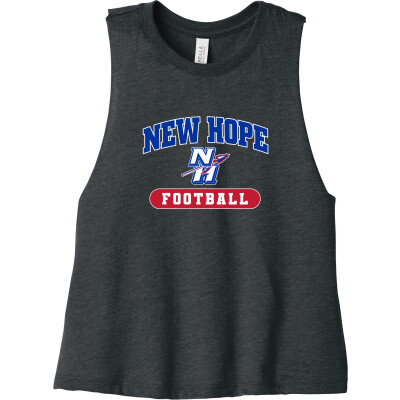 Bella+Canvas Women’s Racerback Cropped Tank