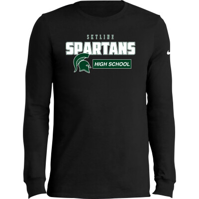 Nike Dri-FIT Cotton/Poly Long Sleeve Tee