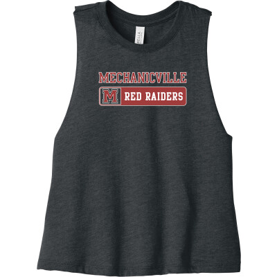 Bella+Canvas Women’s Racerback Cropped Tank