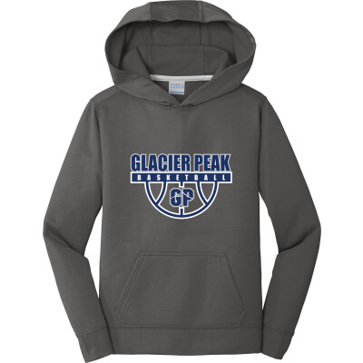 Youth Performance Fleece Pullover Hooded Sweatshirt