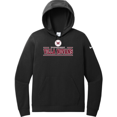 Nike Women's Club Fleece Sleeve Swoosh Pullover Hoodie