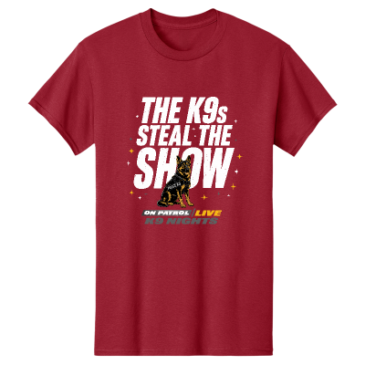 K9 Steals The Show Unisex Heavy Cotton T-Shirt