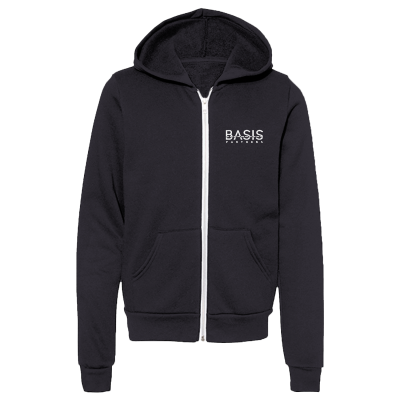 Youth Sponge Fleece Full-Zip Hoodie Sweatshirt