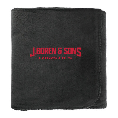 100% Recycled PET Fleece Blanket with RPET Pouch