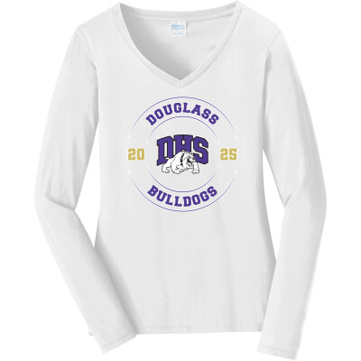 Women's Long Sleeve Fan Favorite V-Neck Tee