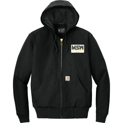 Carhartt Quilted-Flanne-Lined Duck Active Jac