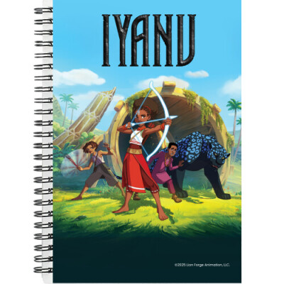 Iyanu the Series Spiral Bound 6x8 Notebook