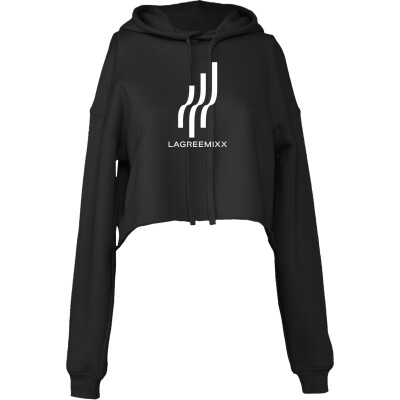 Ladies' Cropped Fleece Hoodie