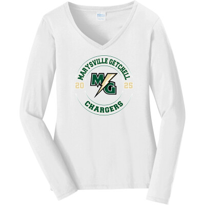 Women's Long Sleeve Fan Favorite V-Neck Tee