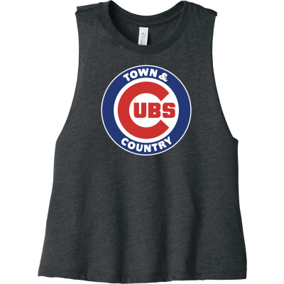 Bella+Canvas Women’s Racerback Cropped Tank