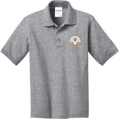 Youth Polo W/ Logo - DTF