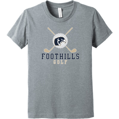 Bella+Canvas Youth Heather CVC Tee
