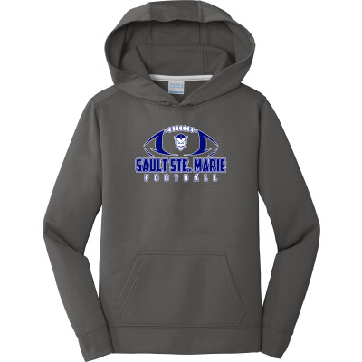 Youth Performance Fleece Pullover Hooded Sweatshirt