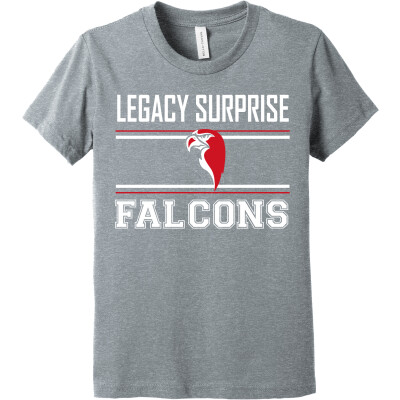 Youth Heather CVC Short Sleeve Tee