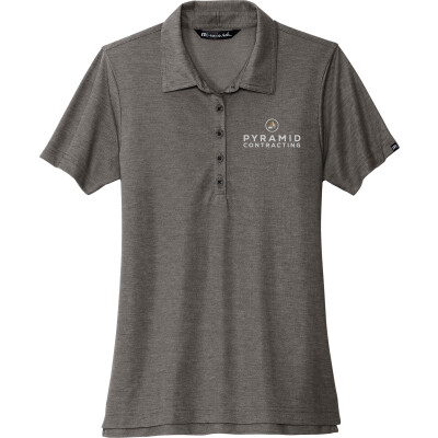 Travis Mathew Women's Oceanside Heather Polo (EMB)