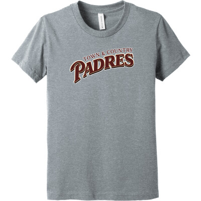 Bella+Canvas Youth Heather CVC Tee