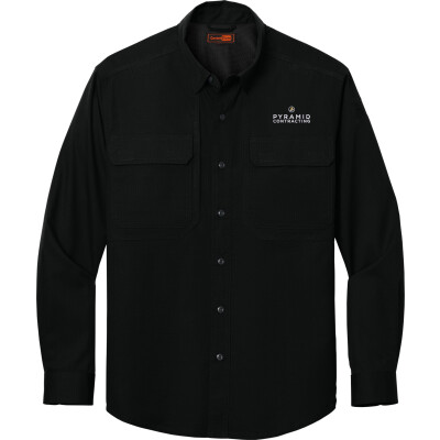 Cornerstone Long Sleeve Select Tactical Shirt (EMB)