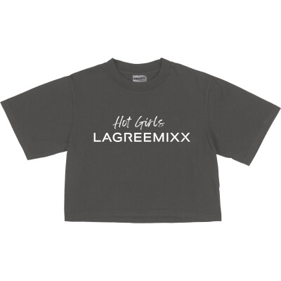 Shaka Wear Women's Garment Dye Crop T-Shirt