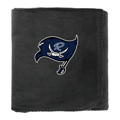 100% Recycled PET Fleece Blanket with RPET Pouch