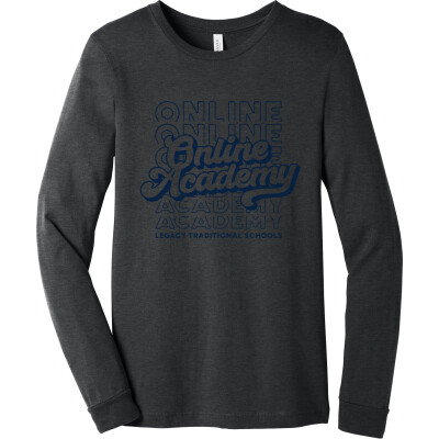 Unisex Heather CVC Long Sleeve Tee